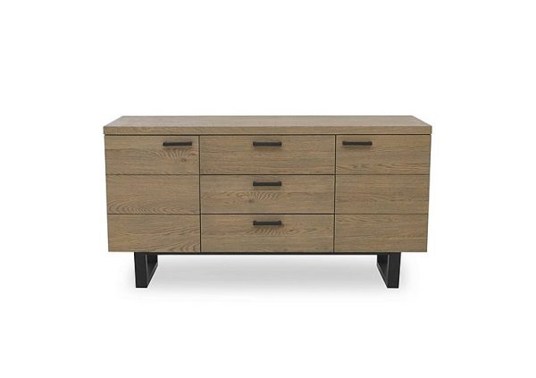 Saturn 2 Door 3 Drawer Sideboard | Bed Sava