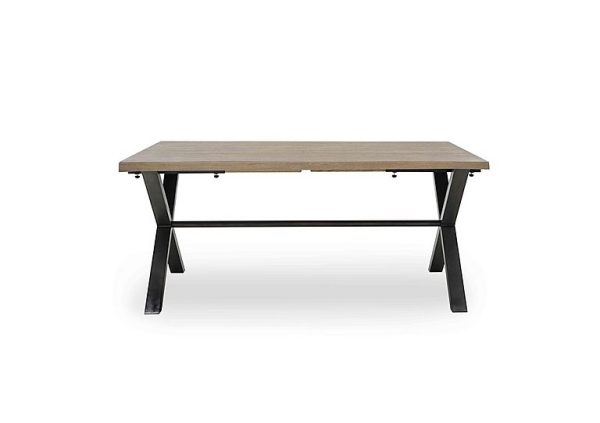 Saturn Large Straight Edge Dining Table | Bed Sava