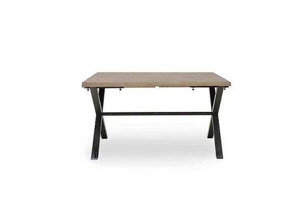 Saturn Small Straight Edge Dining Table | Bed Sava