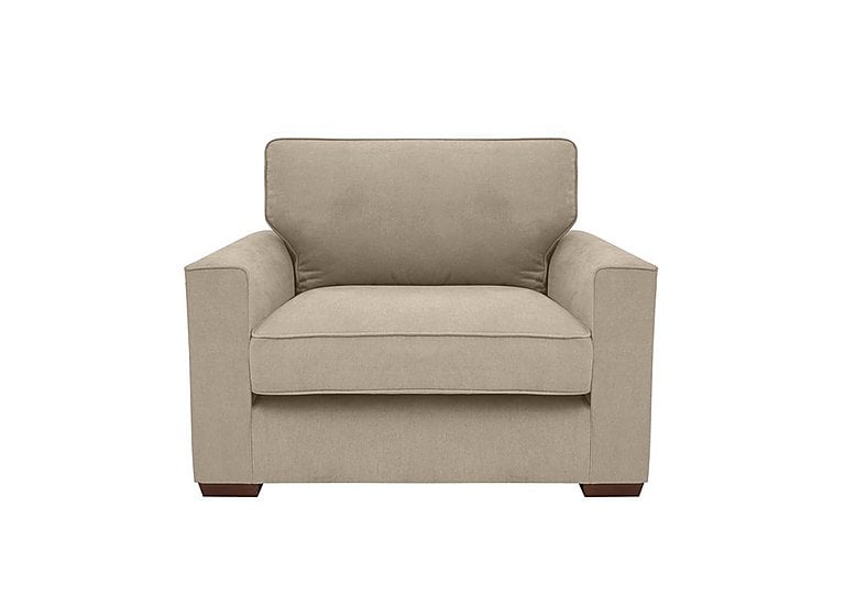 Cory Fabric Classic Back Chair Bed - Cosmo Linen