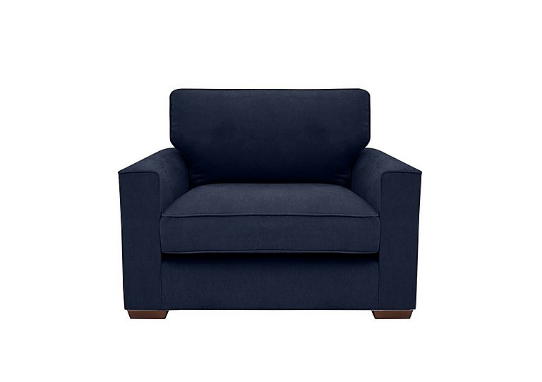 Cory Fabric Classic Back Chair Bed - Cosmo Navy