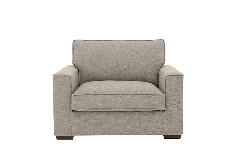 Cory Fabric Classic Back Chair Bed - Dallas Natural