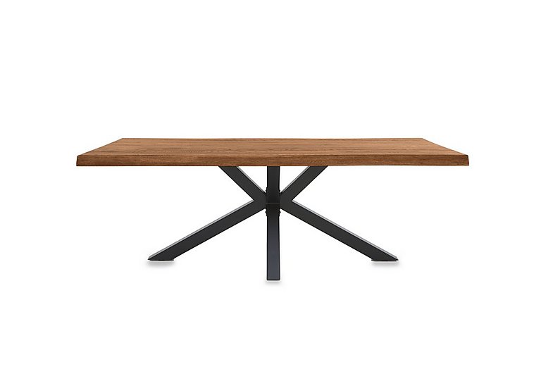Bodahl - Njord Raw Edge Dining Table with Metal Star Base - 240-cm - Oiled