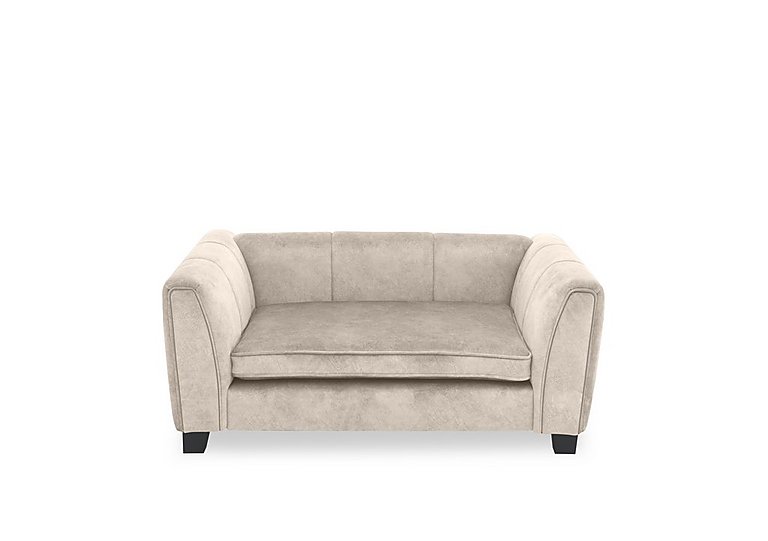 Ariana Fabric Pet Bed - Cream