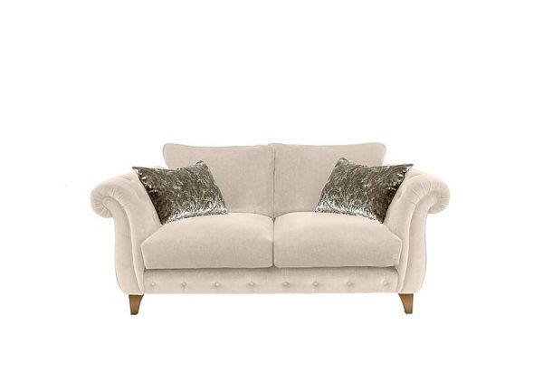 Boutique Palace Fabric 2 Seater Classic Back Sofa | Bed Sava