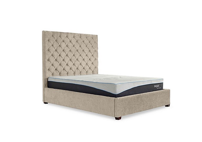 Charlotte 160cm Headboard Manual Ottoman Bed Frame - Double