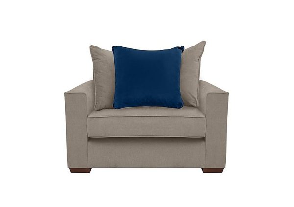 Cory Fabric Scatter Back Chair Bed  Cosmo Mist  Blue Pack | Bed Sava
