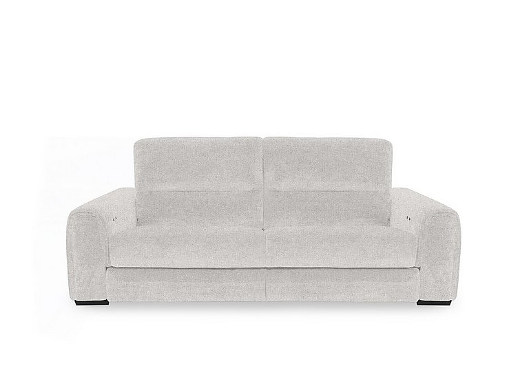 Flex Fabric 3 Seater Power Recliner Sofa with Storage Arms