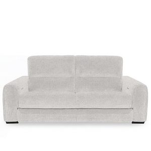 Flex Fabric 2 Seater Power Recliner Sofa with Storage Arms | Bed Sava