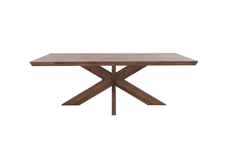 Bodahl - Loki Swiss Edge Dining Table With Wooden Star Base - 180-cm - Desert