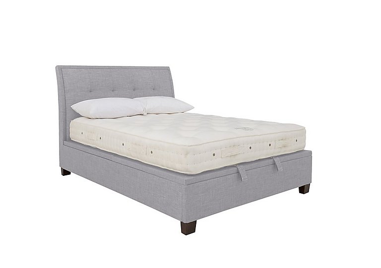 Miles Ottoman Bed Frame - Double - Marbella Grey