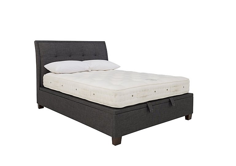Miles Ottoman Bed Frame - Double - Slate