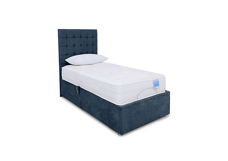 Sleep Story - Natural Comfort Adjustable Divan Bed With No Storage - Small Single