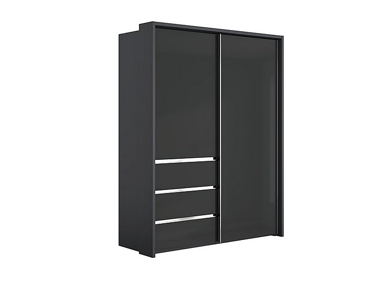 Wiemann - Pacifica 2 175cm 2 Door Sliding Wardrobe with 3 Drawers