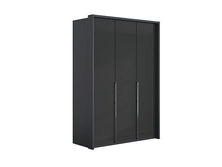 Wiemann - Pacifica 2 156cm 3 Door Bifold Wardrobe - Graphite