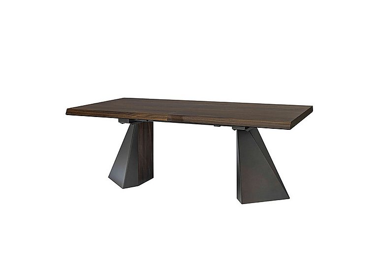Palazzo Tent Base Extending Dining Table - 160-cm - Dark Walnut