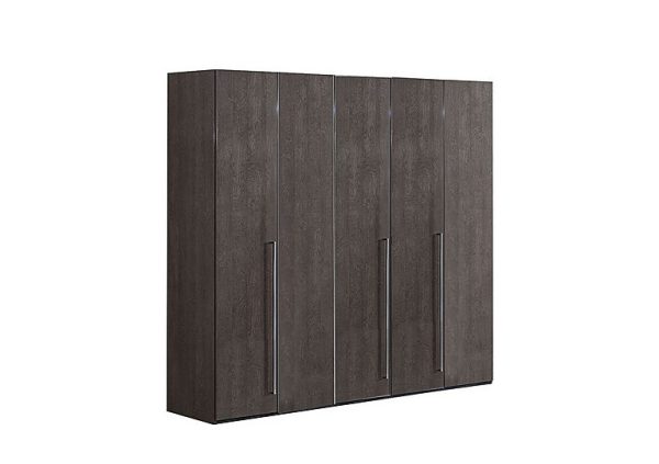 Venezia 5 Door Wardrobe  Silver Birch | Bed Sava