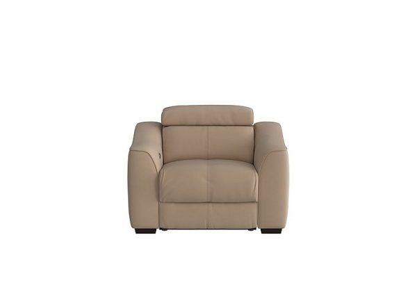 Elixir HW Leather Armchair with Manual Recliner | Bed Sava