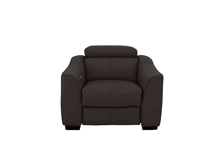 Elixir NC Leather Manual Recliner Armchair