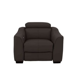 Elixir NC Leather Armchair with Power Recliner | Bed Sava