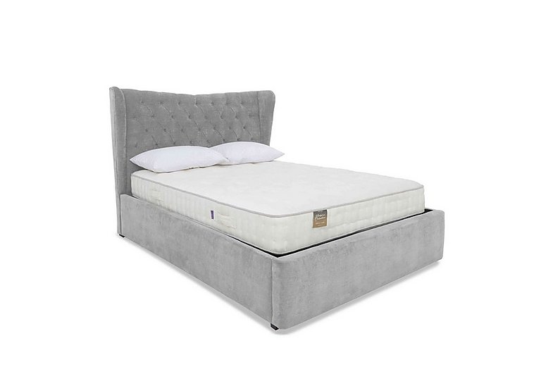 Highgrove - Bauer Electric Ottoman Bed Frame - Super King - Aston Silver
