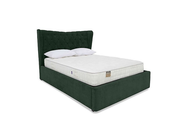Highgrove - Bauer Electric Ottoman Bed Frame - Super King - Plush Emerald