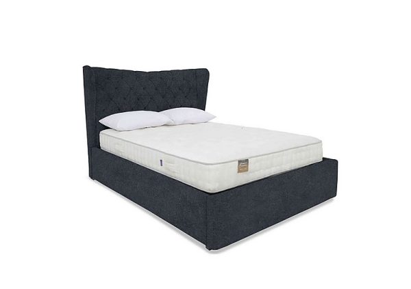 Highgrove  Bauer Electric Ottoman Bed Frame  Super King  Carbon | Bed Sava