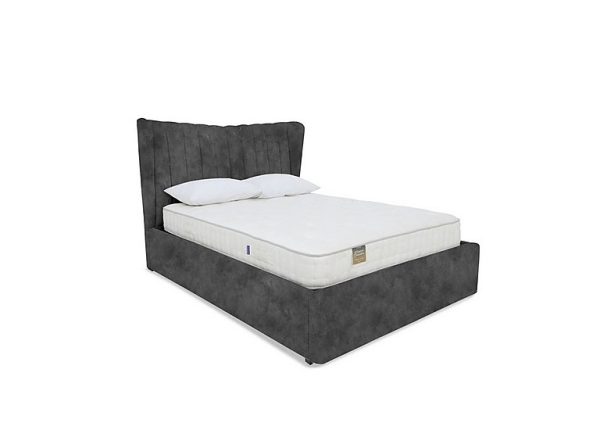 Highgrove  Bourne Electric Ottoman Bed Frame  King Size  Dapple Mink | Bed Sava