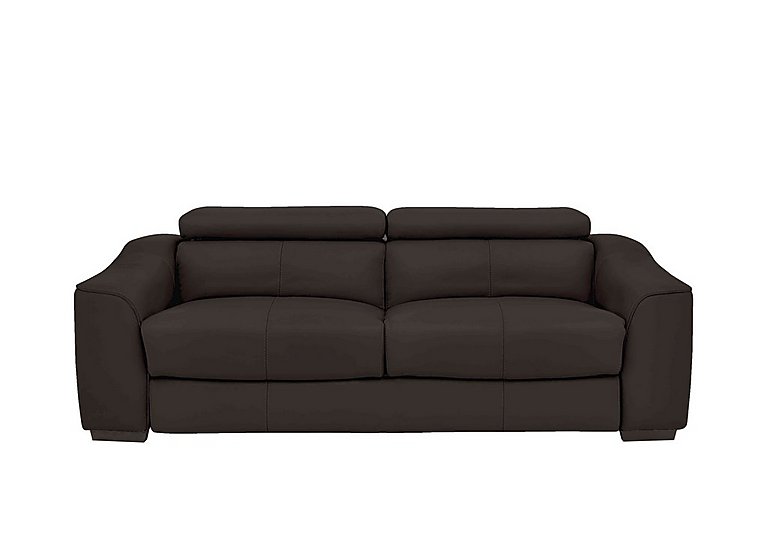 Elixir 3 Seater NC Leather Sofa with Manual Recliner