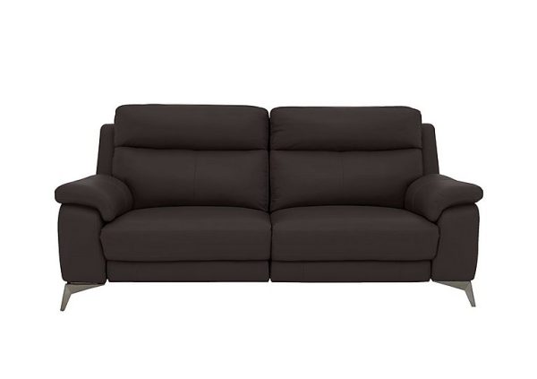 Missouri 3 Seater NC Leather Power Recliner Sofa | Bed Sava