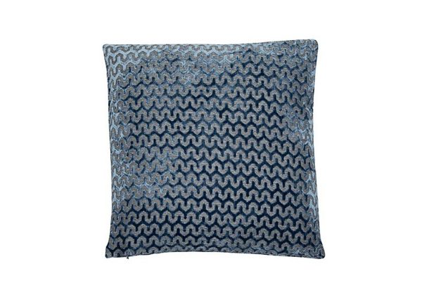 Oslo Large Cushion  Blue | Bed Sava