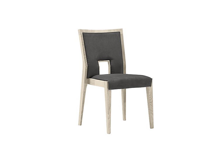 Palazzo Ambra Dining Chair in Sand Birch - Aquos Dark Grey