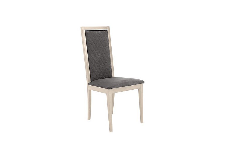 Palazzo Rombi Dining Chair in Sand Birch - Aquos Dark Grey
