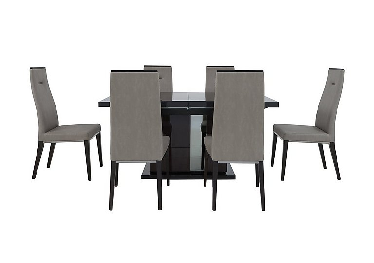 ALF - Avellino Extending Dining Table and 6 Chairs - 250-cm