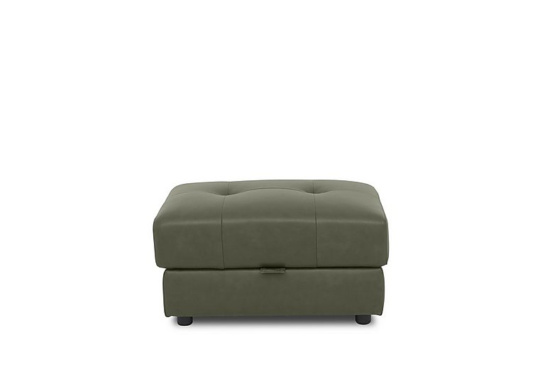 Boutique Goliath Leather Storage Footstool