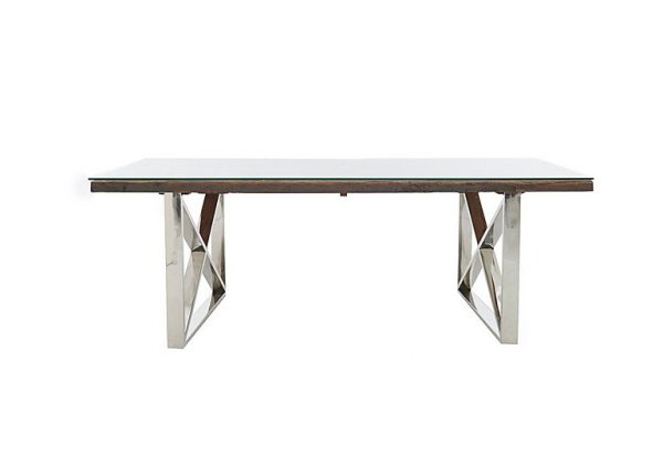 Chennai Dining Table with X Shaped Legs  180 cm | Bed Sava