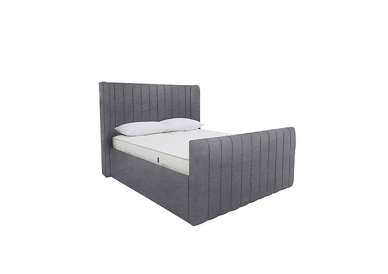 Eira High Foot End Ottoman Bed Frame - Double - Savannah Armour