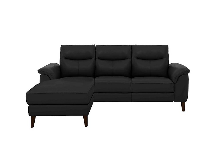 Morgan 3 Seater Leather Power Recliner Sofa with Left Hand Facing Chaise End