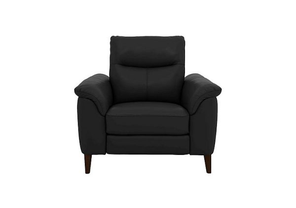 Morgan NC Leather Armchair | Bed Sava