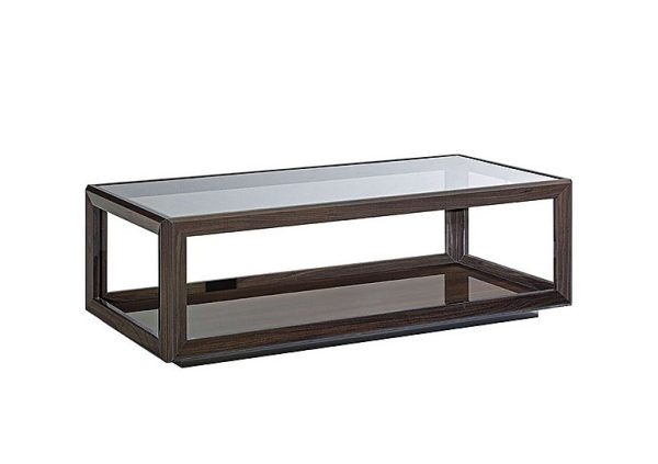 Palazzo Rectangular Coffee Table  Dark Walnut | Bed Sava