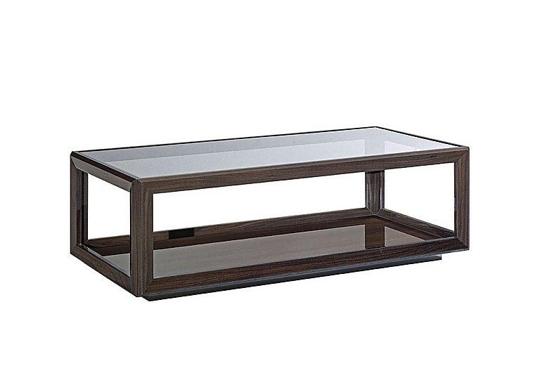 Palazzo Rectangular Coffee Table - Dark Walnut