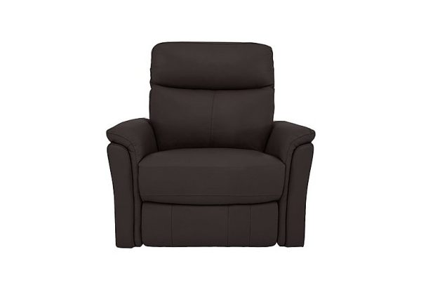 Compact Collection Piccolo Power Recliner Leather Armchair | Bed Sava