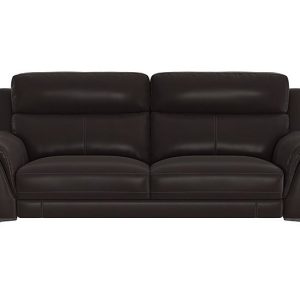 Contempo 3 Seater NC Leather Sofa | Bed Sava