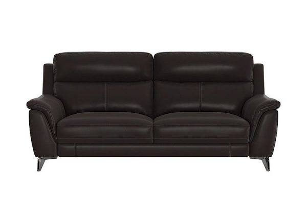 Contempo 3 Seater NC Leather Sofa | Bed Sava