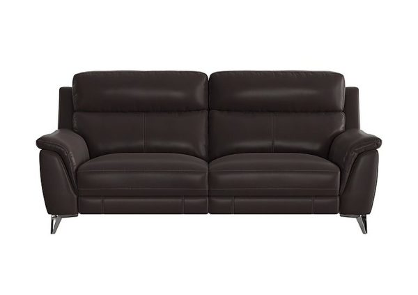 Contempo 3 Seater NC Leather Power Recliner Sofa | Bed Sava