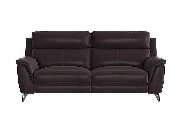 Contempo 3 Seater NC Leather Power Recliner Sofa