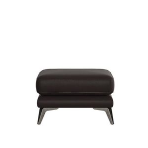Contempo NC Leather Footstool | Bed Sava