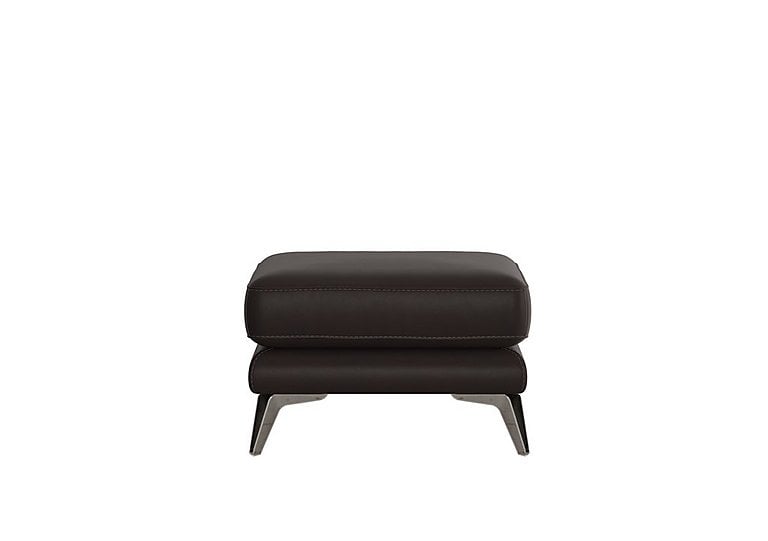 Contempo NC Leather Footstool