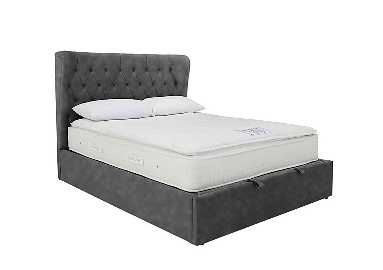 Calypso Ottoman Bed Frame - King Size - Dapple Mink