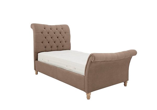 Evie Bed Frame  Single  Savannah Mocha | Bed Sava